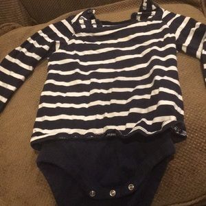 BabyGap striped tee bodysuit